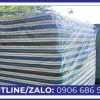 Bạt sọc 3 màu mã lai che phủ bảo quản vật liệu xây dựng ngoài trời