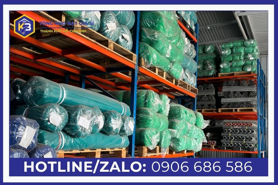 Kho Bạt Giá Sỉ chuyên cung cấp các loại bạt che nắng mưa, bạt công trình, bạt che hàng hóa và nhận gia công bạt theo kích thước yêu cầu