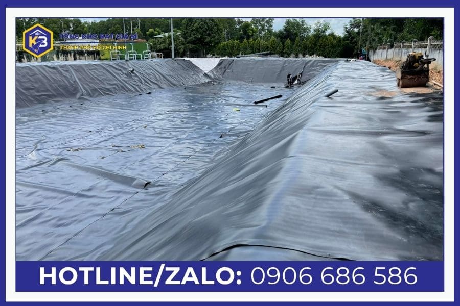Bạt HDPE lót hồ cá