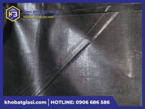 Bạt nhựa 2 mặt đen