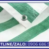 Bạt sọc trắng xanh giá tốt tại Kho Bạt Giá Sỉ