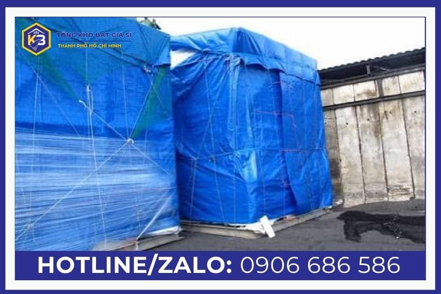 Cách phủ bạt đúng cách