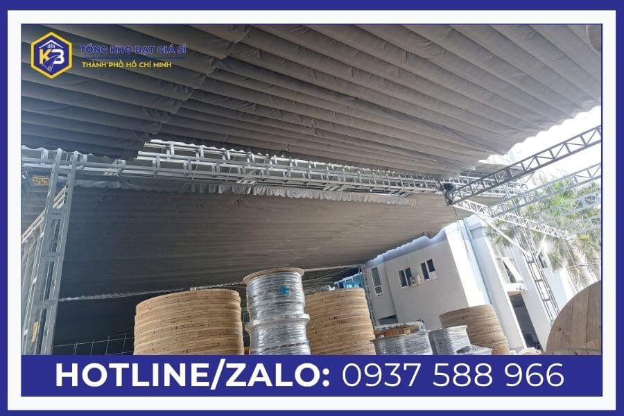 Đặt may bạt che kho xưởng theo nhu cầu