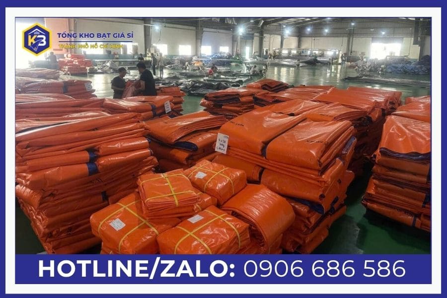 Địa chỉ cung cấp bạt che hàng hóa theo nhu cầu
