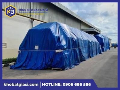 Hướng dẫn dùng bạt che hàng hóa