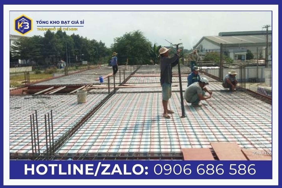Hướng dẫn kỹ thuật trải bạt lót đổ bê tông