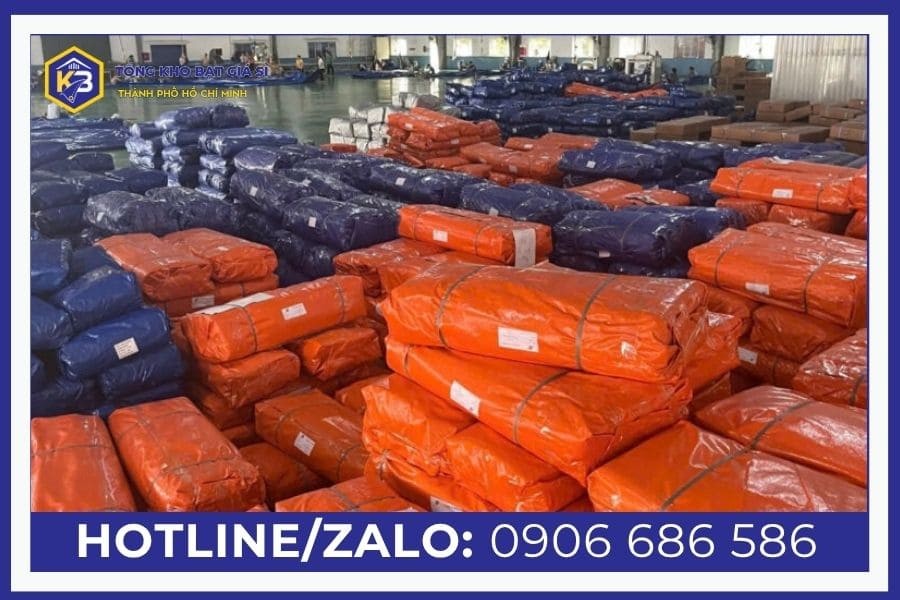 Kho bạt giá sỉ cung cấp bạt làm bể nuôi ốc nhồi